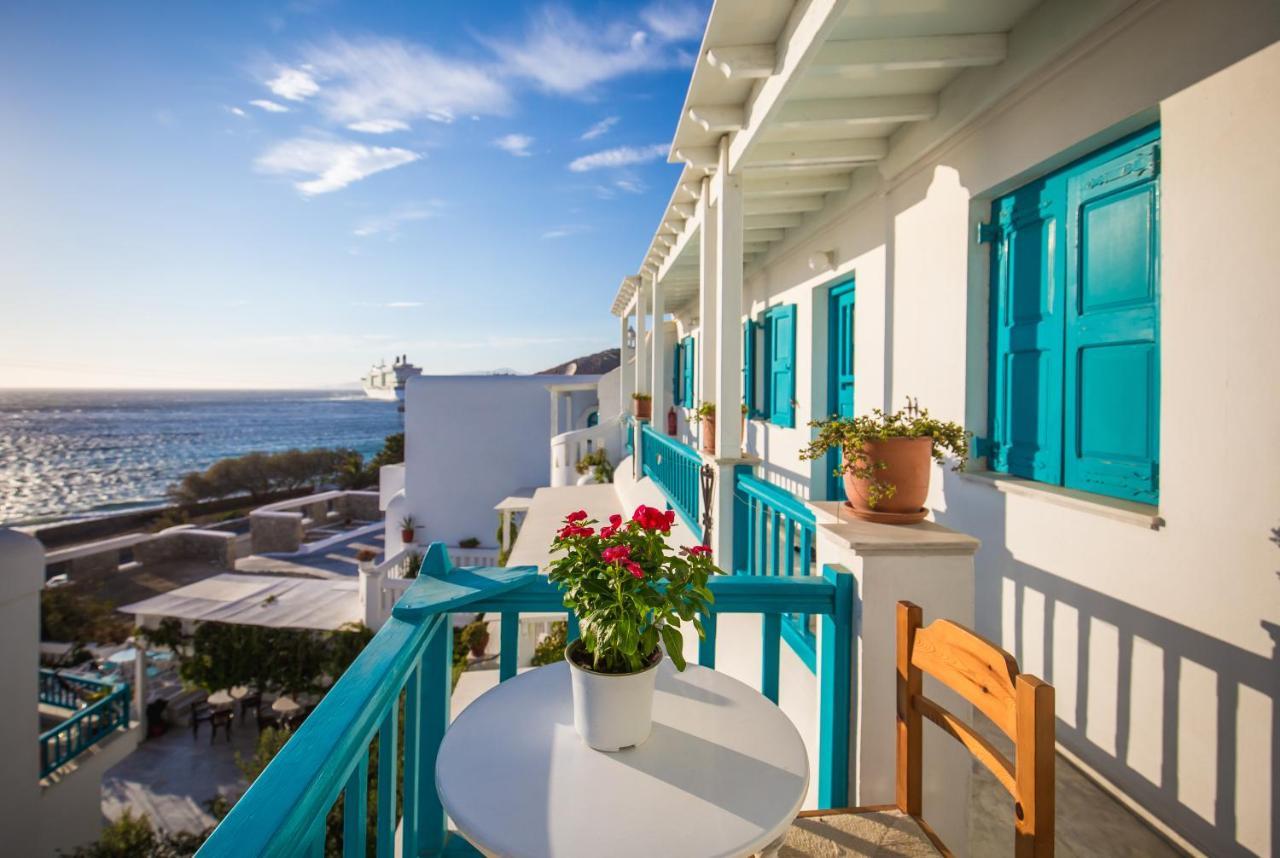 Pension Marias Bed & Breakfast Mykonos Town ภายนอก รูปภาพ